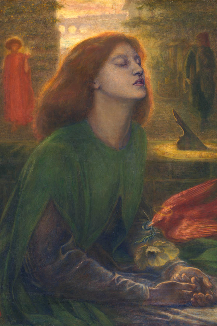 英国画家罗塞蒂高清油画作品图片大全