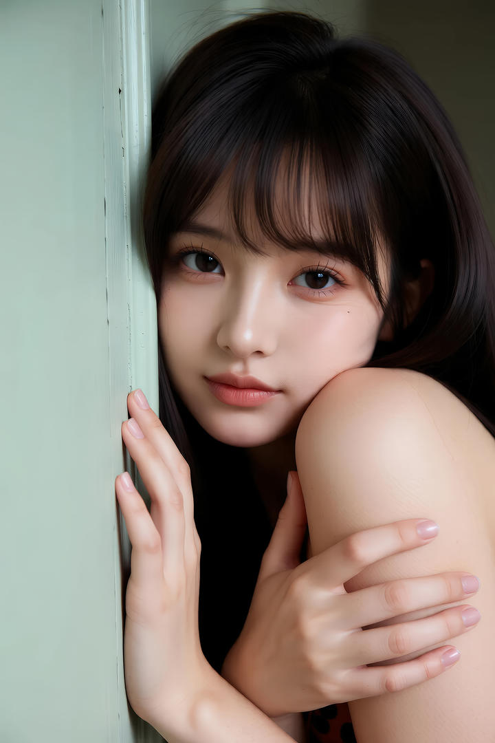 高颜值小妹香肩诱惑久久热图片