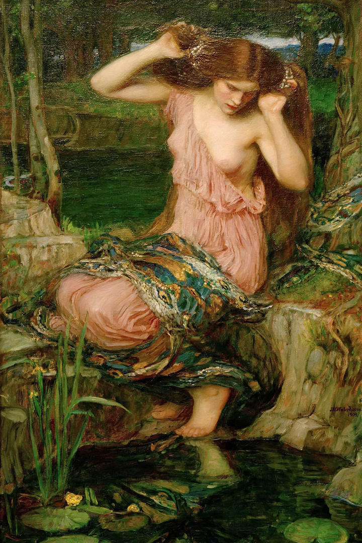 欧美经典人体油画艺术作品欣赏
