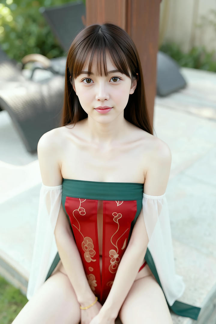 韩国美女主播清纯写真