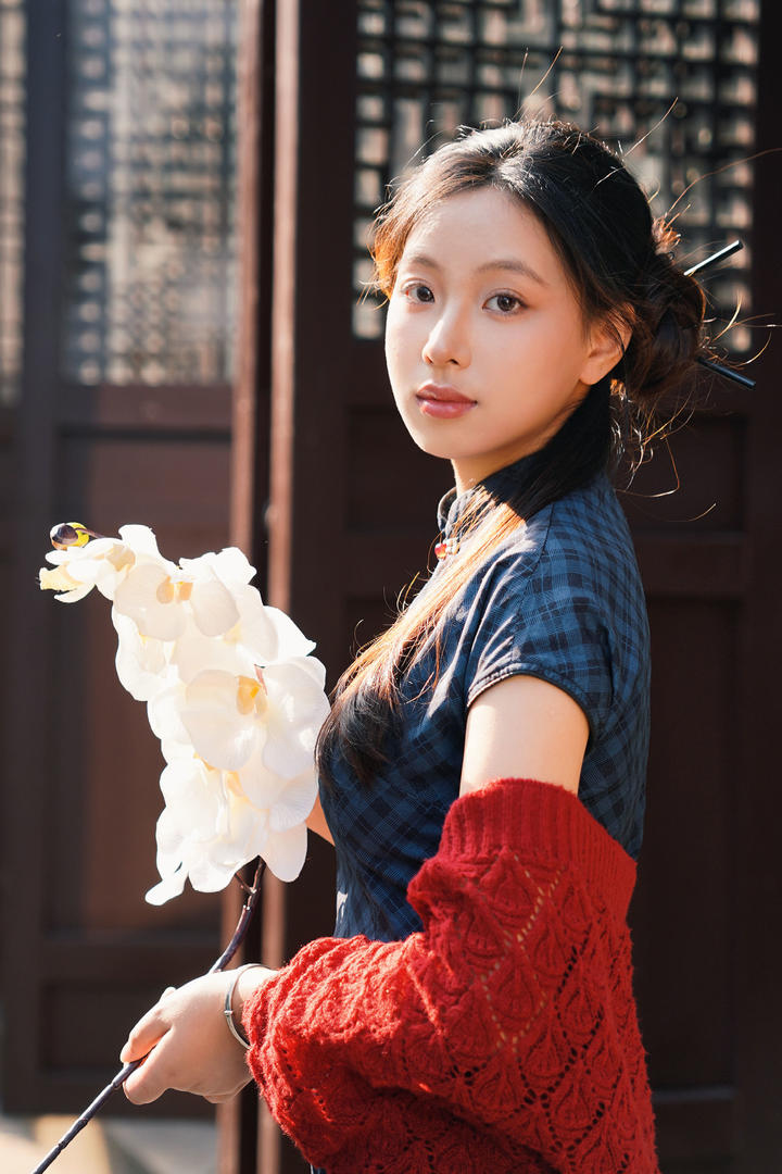 优雅气质美女旗袍图片