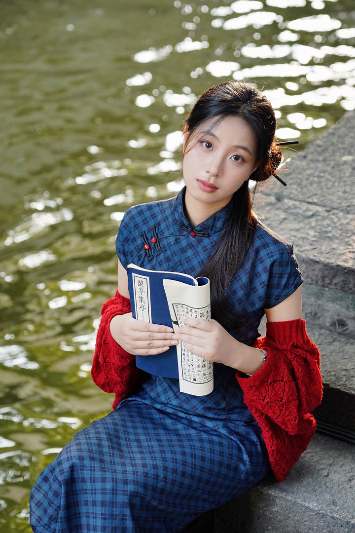 民国风美女艺术照