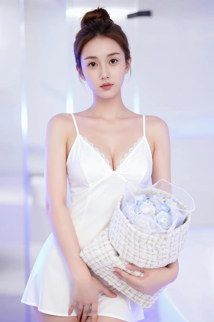 抖音美女主播蕾丝睡衣图片