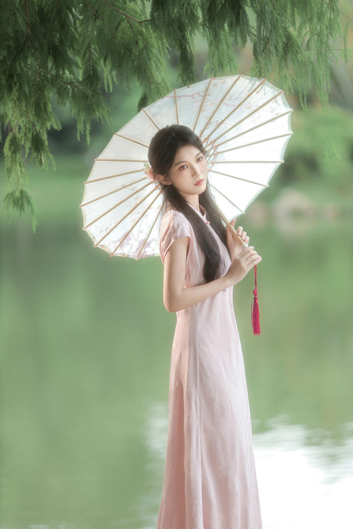 江南旗袍美女唯美手机壁纸图片