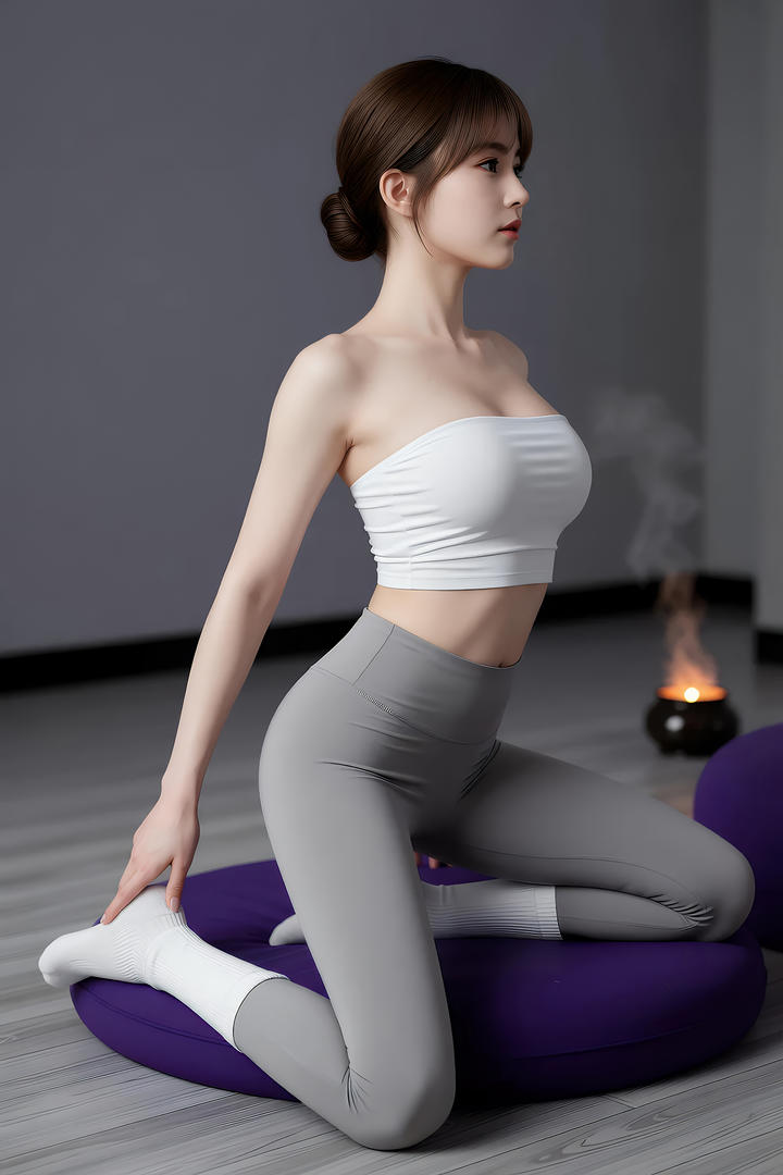性感女神做瑜伽图片集