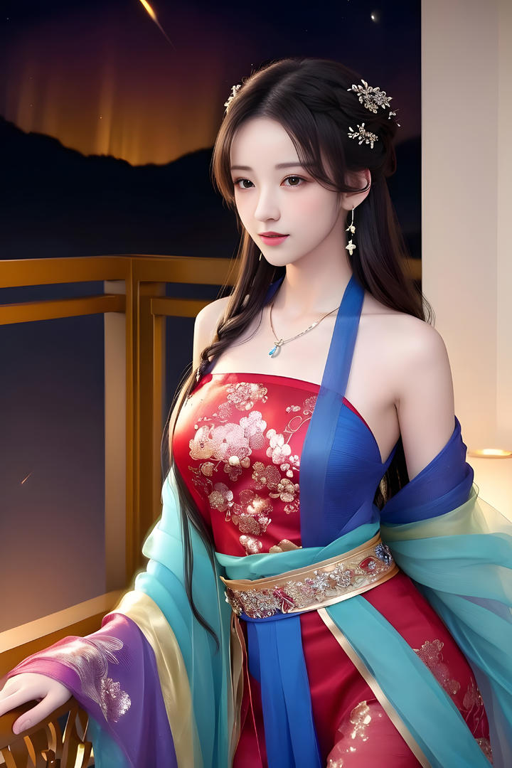 国潮古风AI动漫美女图片专区