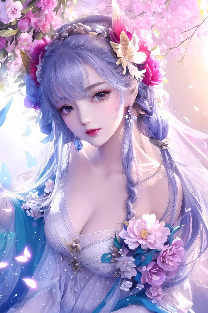 二次元古装美女动漫壁纸图片