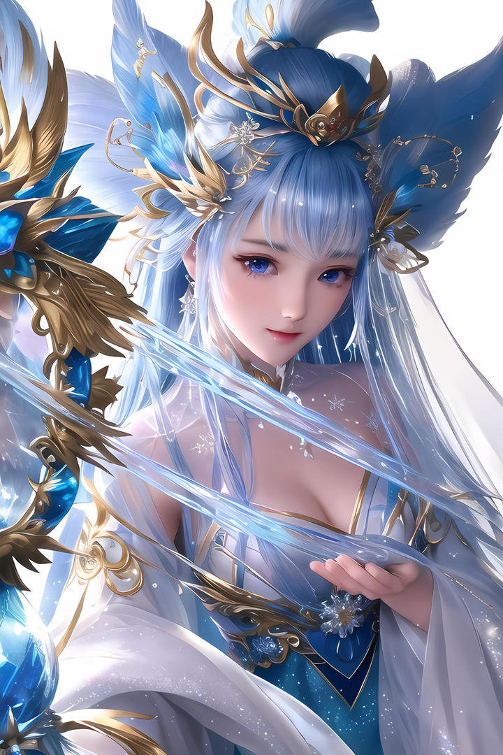 超可爱AI动漫美女精美壁纸图片