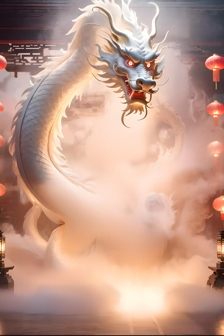 高贵的东方巨龙高清3D模型原画图片集