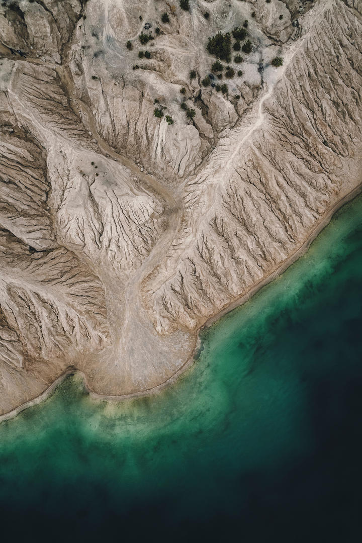 鸟瞰海边风景壁纸图片大全