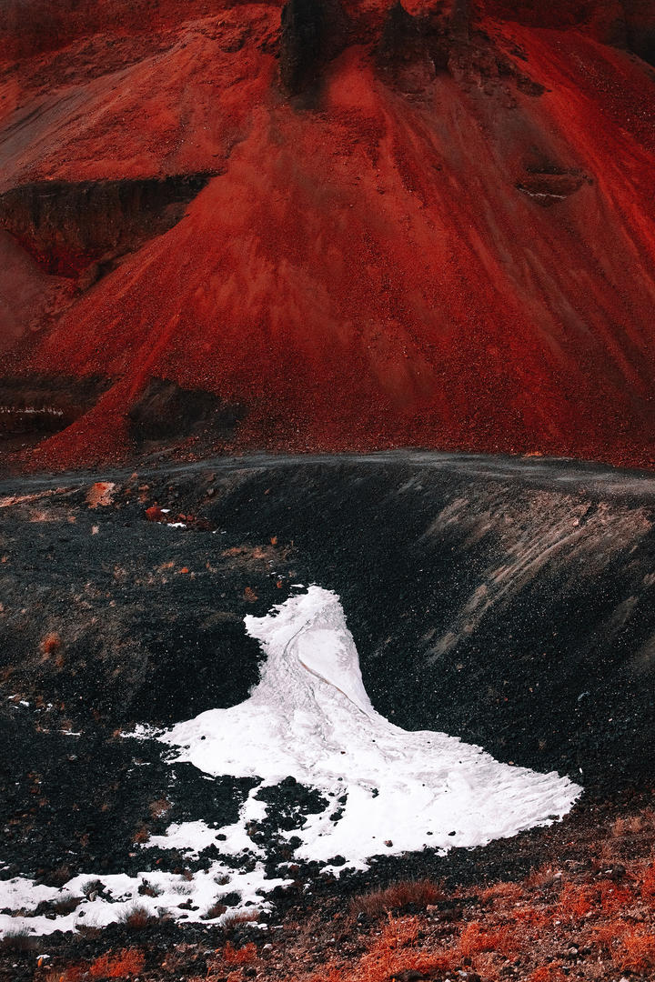 唯美火山口风景壁纸图片大全