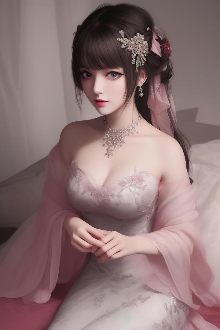 高清动漫小美女AI美女图片
