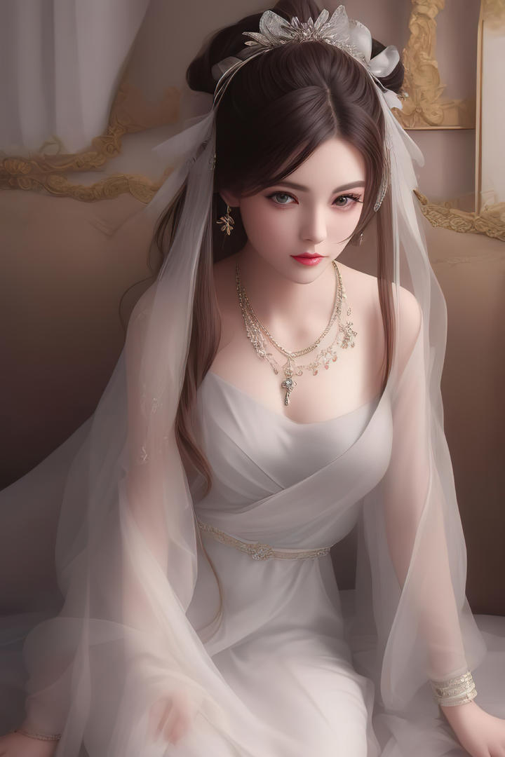 极品颜值古风AI动漫美女图片