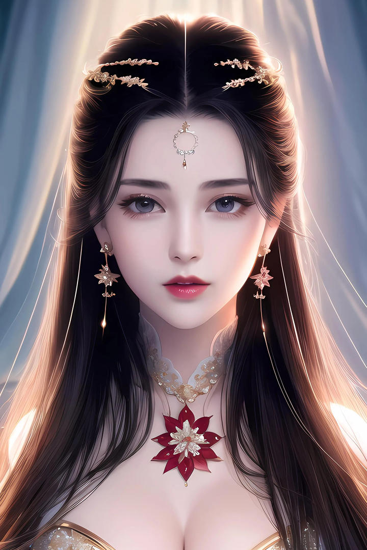AI美女漂亮美女高清图片