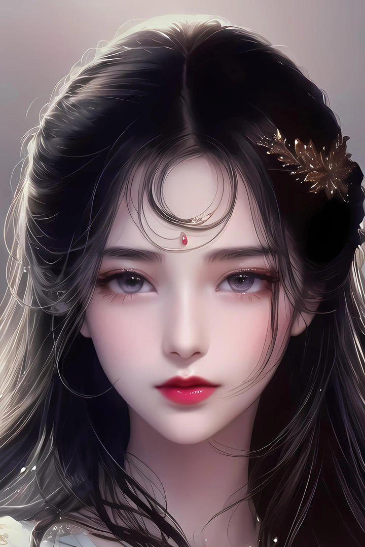 AI漂亮动漫美女图片