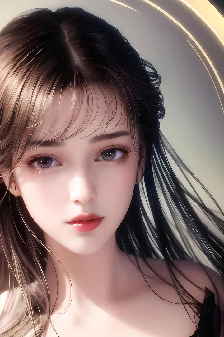 AI动漫美女高清图片