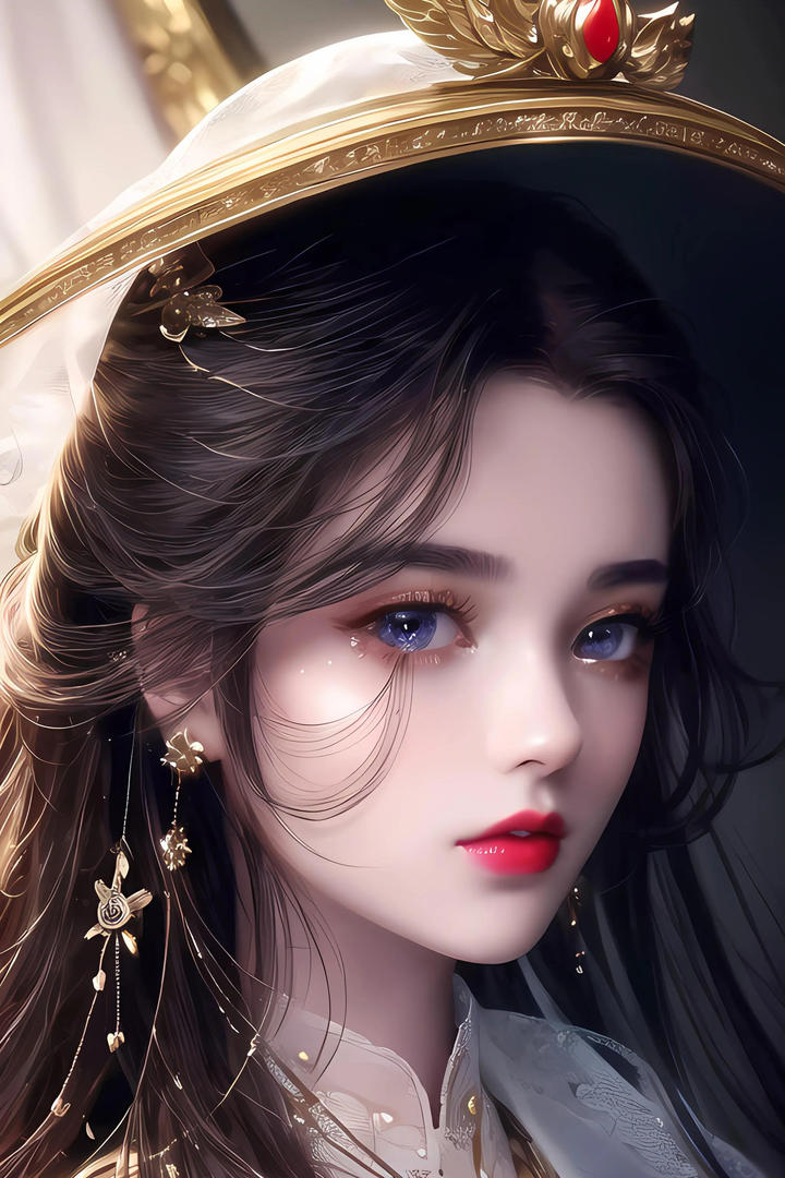 AI动漫美女高清图片