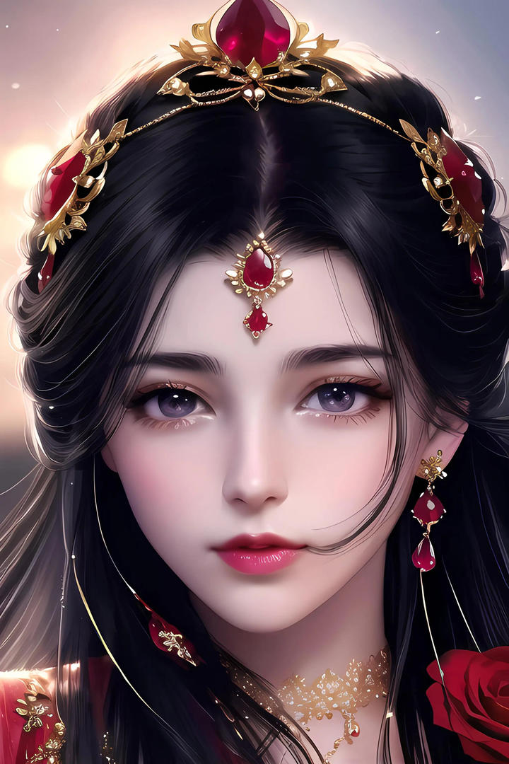 AI美女手机壁纸下载